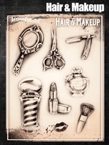 Wiser's Airbrush TattooPro Stencil – Hair & Makeup