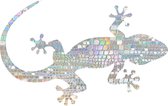 Raamsticker - Gekko - Suncatcher - Rainbow - Raamdecoratie - Raamfolie - Statisch - Zelfklevend - Sticker