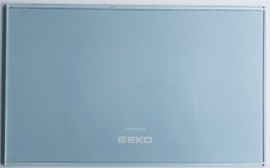 BEKO originele glasplaat 4615300200 275 x 453 x 4 mm