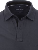 Casa Moda Polo Shirt Comfort Fit Effen Stretch Antraciet - L