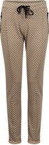 Zoso Broek Denise 221  Sand Black 0007 0000 Dames Maat - XL