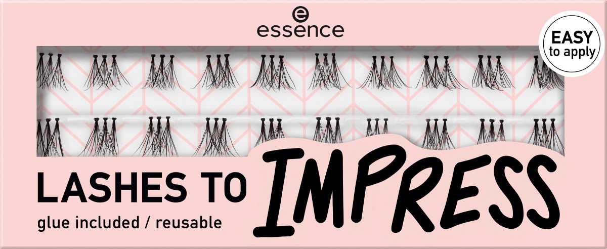 essence cosmetics Nepwimpers - Lashes to impress bundled single lashes 07, 20 St