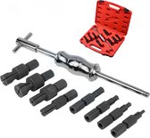 Blinde Gaten Kit - Slide Hammer Pilot - Interne Lagertrekker - Lagertrekker - Removal Tool Kit - SK1034 - (10st/set)