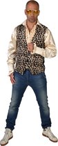 Magic Design Verkleedvest Panter Polyester Bruin Maat Xs/s