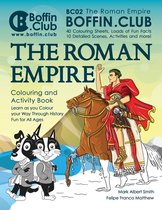 Boffin Club-The Roman Empire Colouring and Activity Book