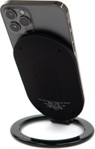 Wireless Charger Stand - Draadloze Oplader - 15W - Zwart