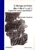 Scripta Antiqua - L'élevage en Grèce (fin Ve-fin Ie s. a.C.)