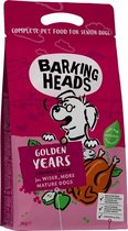 Barking Heads Golden Years - Hondenvoer - Biologisch - 2kg