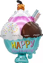 Folie Ballon IJsje- IJS Coupe - Verjaardag