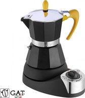 G.A.T. Italia Nerissima Geel - 6 kops - 300ml - Elektrische percolator