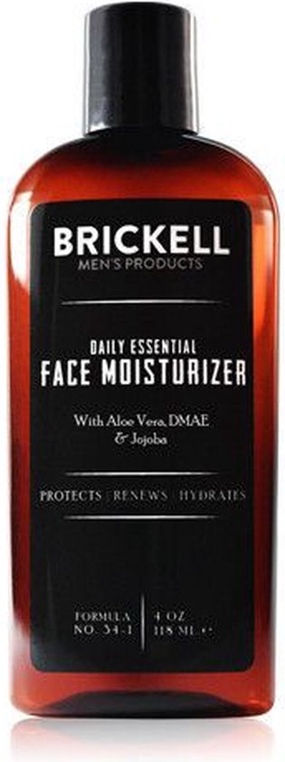 Brickell Men's Daily Essential Face Moisturizer Unscented 118 ml.