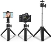Telesin Mini Selfie Stick Draagbare Aluminium voor GoPro / DJI Osmo / Insta360 en SLR