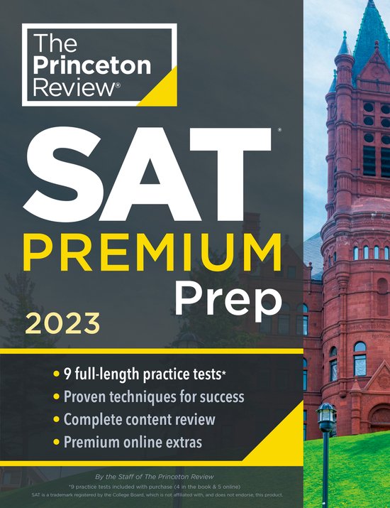 Princeton Review SAT Premium Prep, 2023 9780593450581 The Princeton