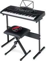 McGrey SK-6100 Keyboard Super Kit - beginnersinstrument met 61 toetsen - 255 geluiden en begeleidingsritmes - leerfuncties - inclusief toetsenbordtafel, kruk, microfoon en hoofdtel