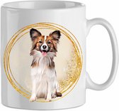 Mok Vlinderhondje 1.2 | Hond| Cadeau| Cadeau | Beker 31 CL