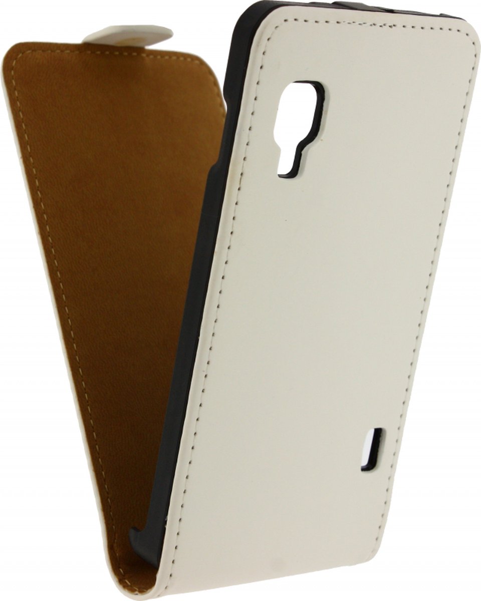 Mobilize Ultra Slim Flip Case LG Optimus L5 II E460 White