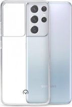 Samsung Galaxy S21 Ultra Hoesje - Mobilize - Gelly Serie - TPU Backcover - Transparant - Hoesje Geschikt Voor Samsung Galaxy S21 Ultra
