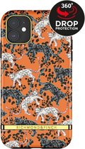 Richmond & Finch Orange Leopard luipaarden hoesje voor iPhone 11 - oranje