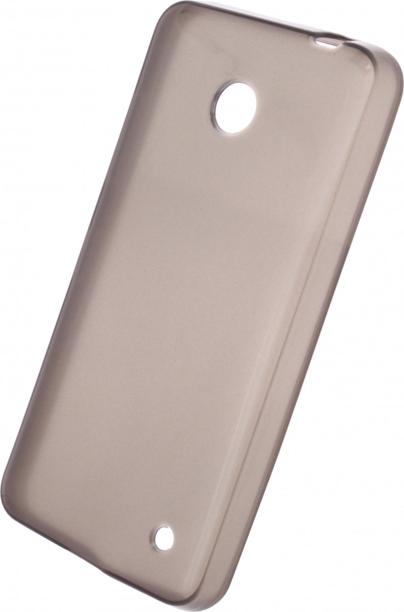 Nokia Lumia 630 Hoesje - Xccess - Serie - TPU Backcover - Zwart - Hoesje Geschikt Voor Nokia Lumia 630