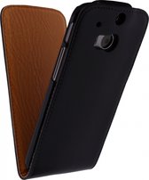 Xccess Leather Flip Case HTC One M8 Black
