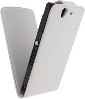 Xccess Leather Flip Case Sony Xperia Z White
