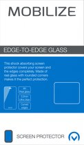 Mobilize Edge To Edge Gehard Glas Ultra-Clear Screenprotector voor Apple iPhone 6 Plus - Zwart
