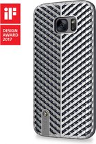 Samsung Galaxy S7 Edge Hoesje - STI:L - Kaiser Serie - Hard Kunststof Backcover - Zilver - Hoesje Geschikt Voor Samsung Galaxy S7 Edge