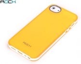 Apple iPhone 5/5s/SE Hoesje - Rock - Joyful Free Serie - Hard Kunststof Backcover - Geel - Hoesje Geschikt Voor Apple iPhone 5/5s/SE