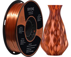 Eryone - Silk Copper - PLA - Filament - 1.75mm 1Kg - Voor 3D Printer en 3D Pen - Koper