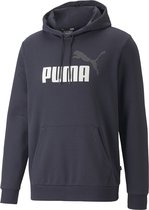 PUMA Essentials+ 2 Col Big Logo Fleece Heren Trui - Maat L