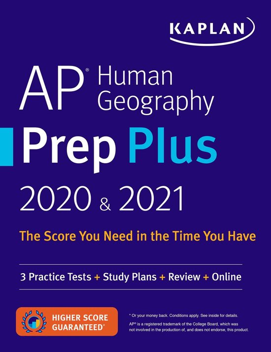 AP Human Geography Prep Plus 2020 & 2021 (ebook), Kaplan Test Prep