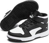 PUMA Rebound Layup SL V PS Sneakers Kinderen - Puma Black-Puma White - Maat 32