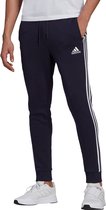 adidas - Essential Tapered Cuff 3S Pants - Blue Sweatpants-M