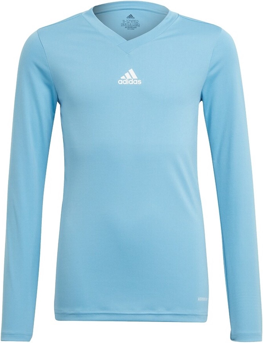 adidas - Team Base Tee Youth - Onderkleding Voetbal Kinder - 116 - Blauw