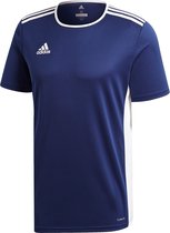 adidas Entrada 18 Trikot Heren Sportshirt - Dark Blue/Wit - Maat XL