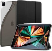 ESR Rebound TPU en kunstleer hoes voor iPad Pro 12.9 (2021) - zwart