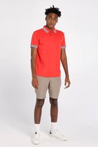 J&JOY - Poloshirt Mannen 07 Outback Red