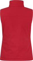Clique Padded Softshell Vest Women 020959 - Rood - XXL