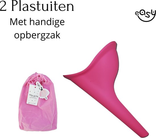 Plastuit voor vrouwen - Plastuitjes - Urinaal - Siliconen - Plastuit voor vrouwen