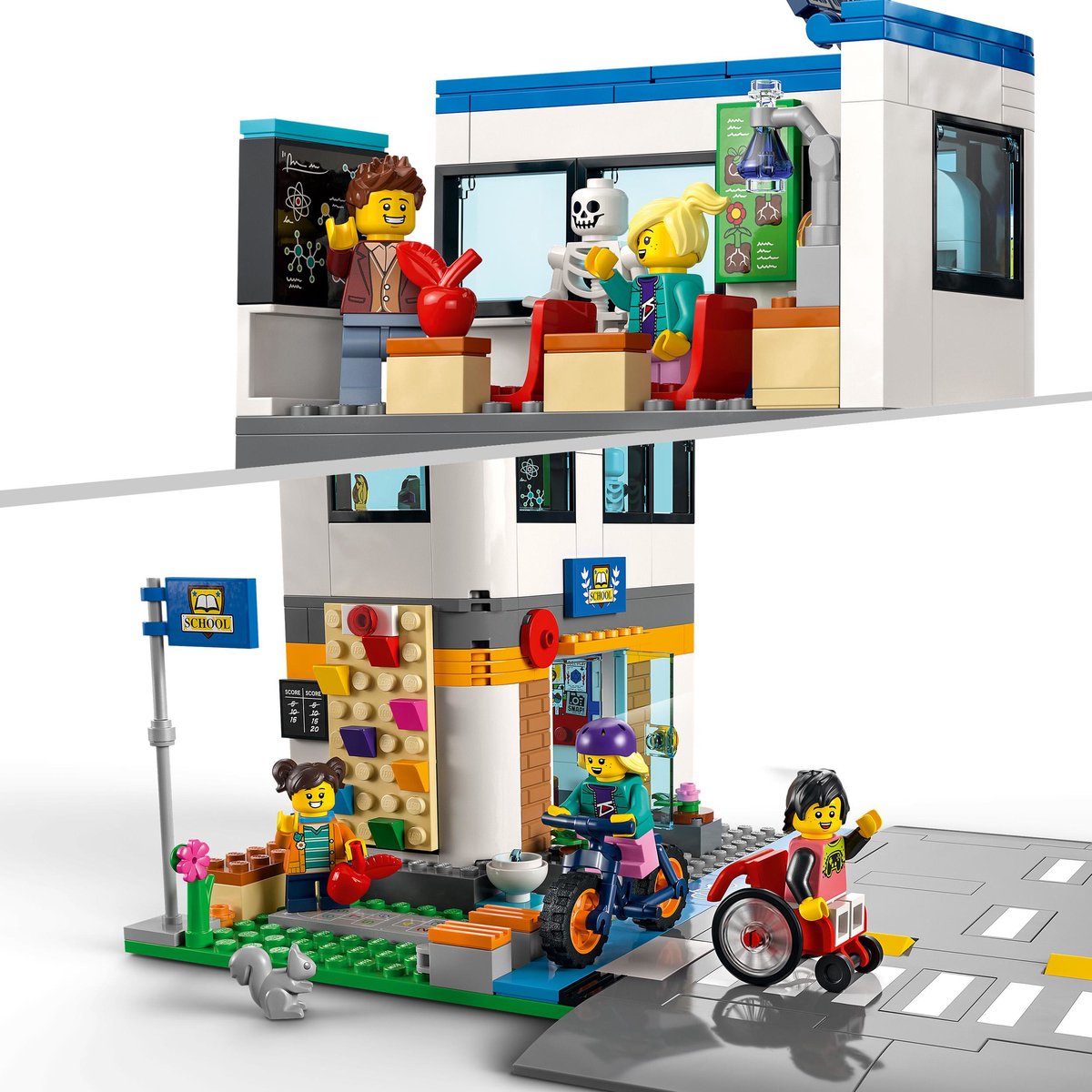 LEGO City 60329 Une Journée d'École, Jouet Bus | bol