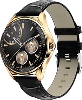 Qarano Luxury Smartwatch - Smartwatch Heren - Smartwatch Dames - Smartwatch - Heren - Dames - Bel Notificatie - Bericht Notificatie - Activity Tracker - Verbrande Calorieën - Bloed
