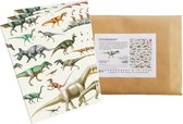 Inpakpapier Dinosaurus (10 vellen) 50x70cm