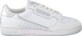 adidas Continental 80 W Dames Sneakers - Cloud White/Cloud White/Silver Met. - Maat 39 1/3