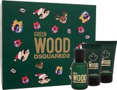 Dsquared - Eau de toilette - Green wood 50ml eau de toilette + 50ml showergel + 50ml aftershave balm - Gifts ml