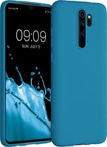 kwmobile telefoonhoesje voor Xiaomi Redmi Note 8 Pro - Hoesje voor smartphone - Back cover in Caribisch blauw