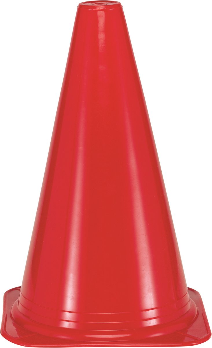 Markeerkegel 23 cm (9") Rood Set 10 stuks
