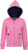 Peppa Pig vest roze - Kindervest - Peppa Pig kleding - Vest voor jongens - Vest voor meisjes - Vest met capuchon