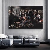 Wallyard - Glasschilderij Icons - Wall art - Schilderij - 120x80 cm - Premium glass - Incl. muur bevestiging