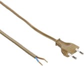 VB Extend - Eurosnoer 2x0.75 - 2 meter - Goud
