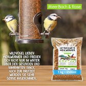 SHF-Natur meelwormen gedroogd 1 kg visvoer vogelvoer reptielvoeding schildpadvoer.